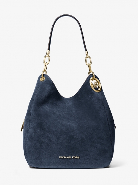 MICHAEL Michael Kors Lillie Large Suede Shoulder Bag