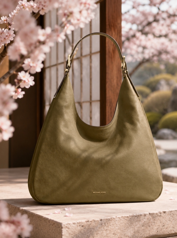 MICHAEL Michael Kors Nolita Large Nubuck Hobo Shoulder Bag