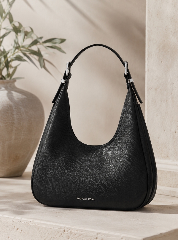 MICHAEL Michael Kors Nolita Small Pebbled Leather Hobo Shoulder Bag Michael Kors Medium Jet Set Multifunction Saffiano Tote