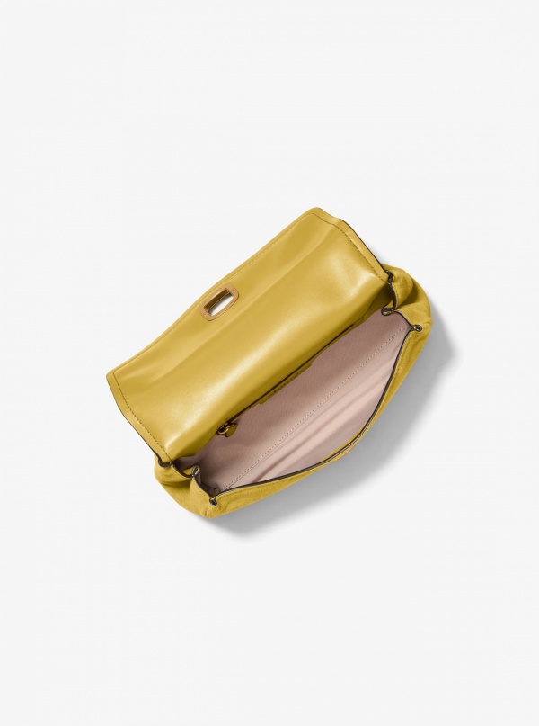 Michael Kors Bryant Small Suede Convertible Shoulder Bag