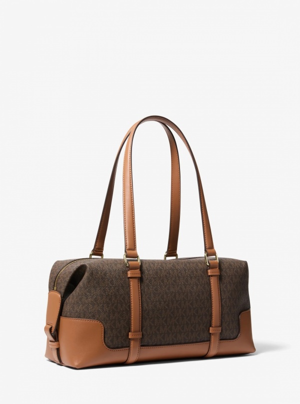 Michael Kors Teddi Large Signature Logo Shoulder Bag