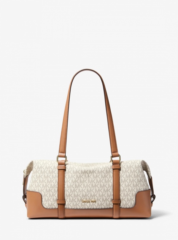 Michael Kors Teddi Large Signature Logo Shoulder Bag