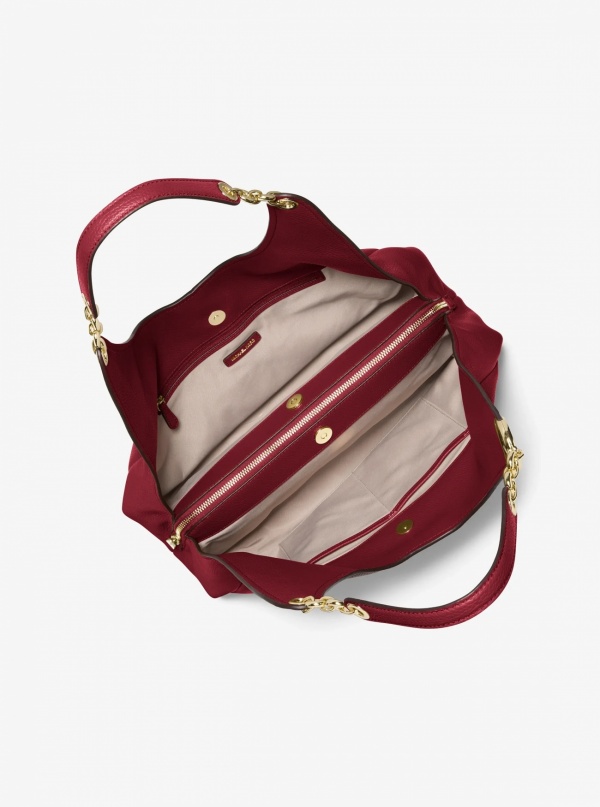 Michael Kors Ellie Large Pebbled Leather Shoulder Bag