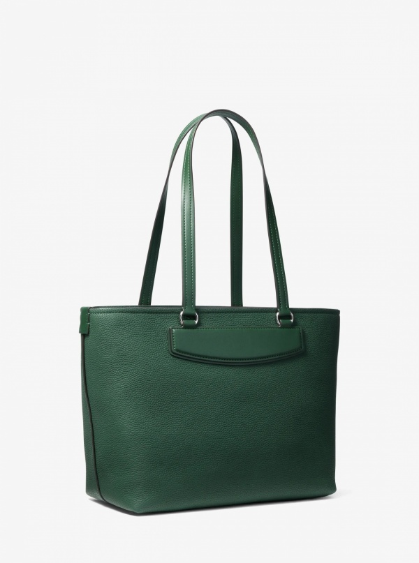 Michael Kors Jet Set Travel Medium Pebbled Leather Tote Bag