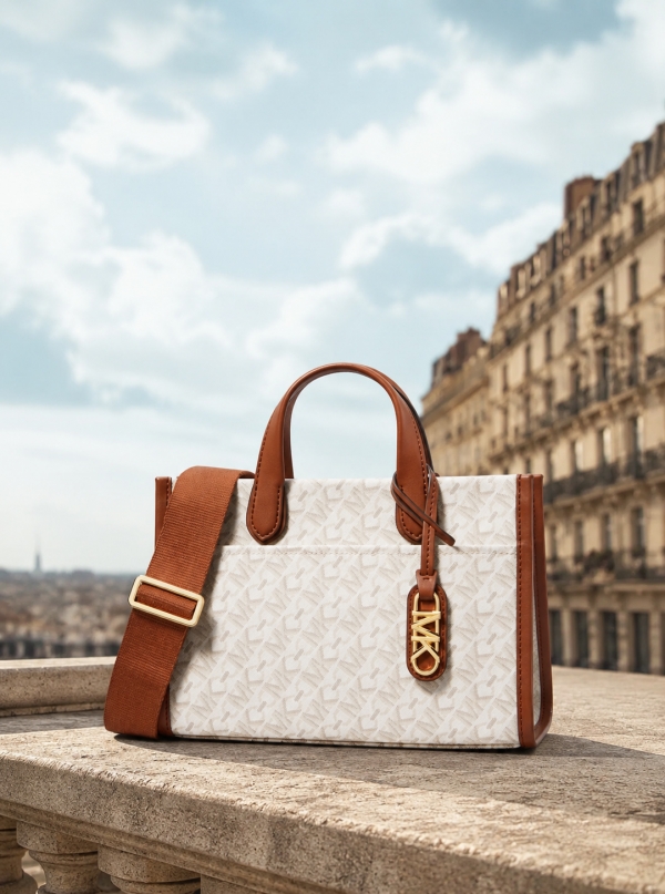 MICHAEL Michael Kors Gigi Small Empire Signature Logo Messenger Bag