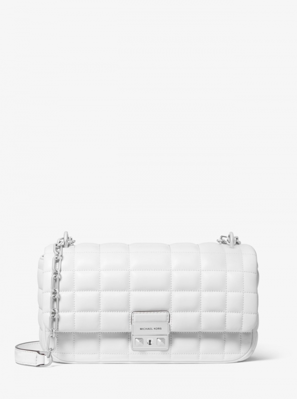 MICHAEL Michael Kors Tribeca Large Quilted Leather Shoulder Bag
