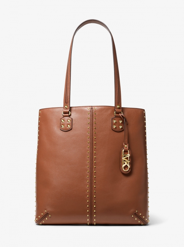 MICHAEL Michael Kors Astor Large Studded Leather Tote Bag