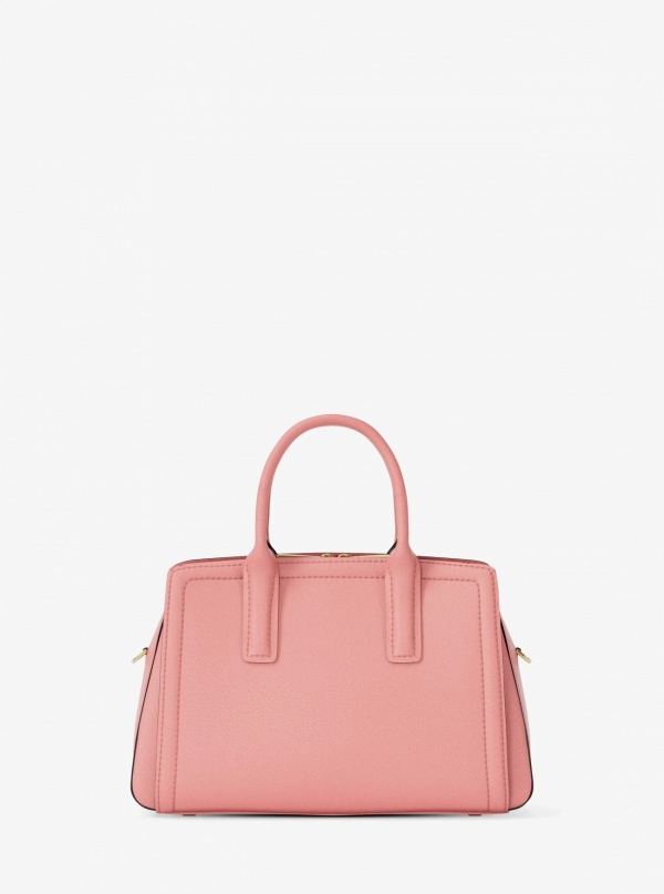 Michael Kors Laila Small Pebbled Leather Satchel