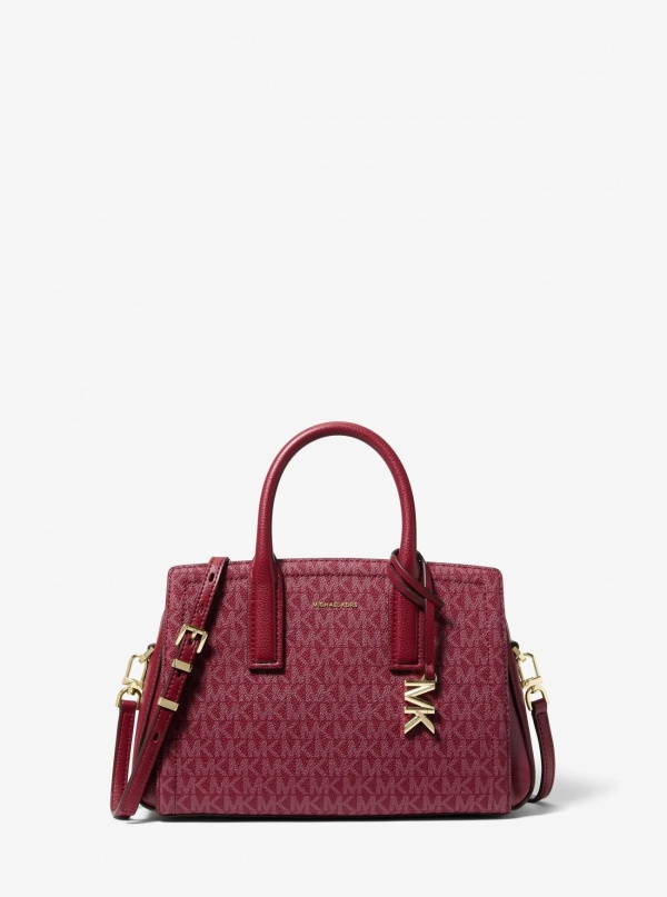 Michael Kors Laila Small Signature Logo Satchel