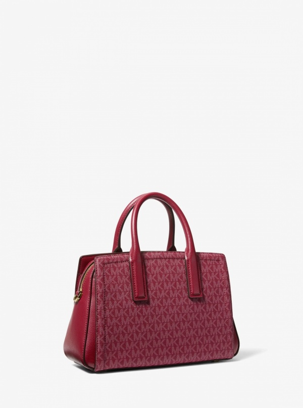 Michael Kors Laila Small Signature Logo Satchel