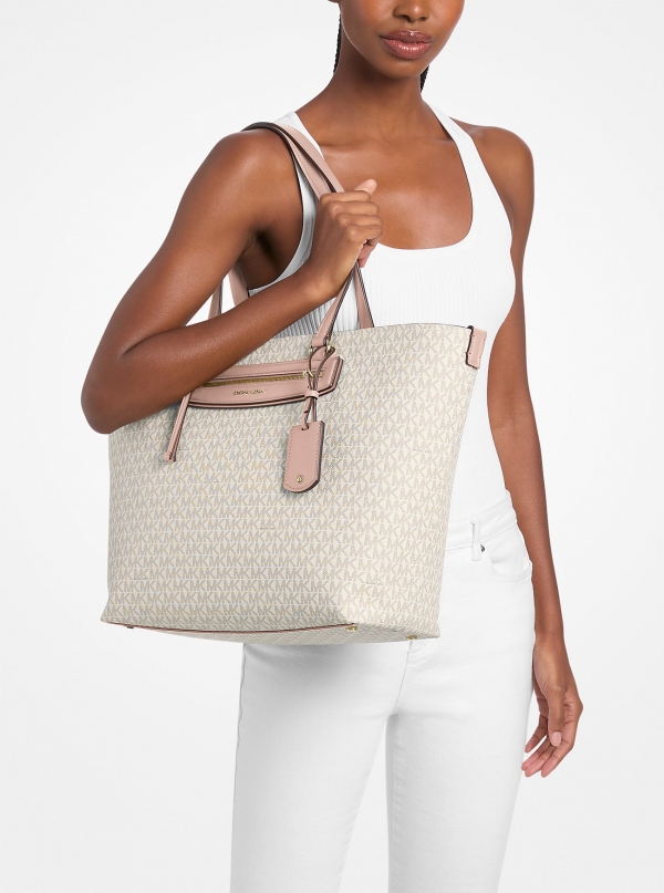 MICHAEL Michael Kors Jet Set Travel Extra-Large Signature Logo Tote Bag
