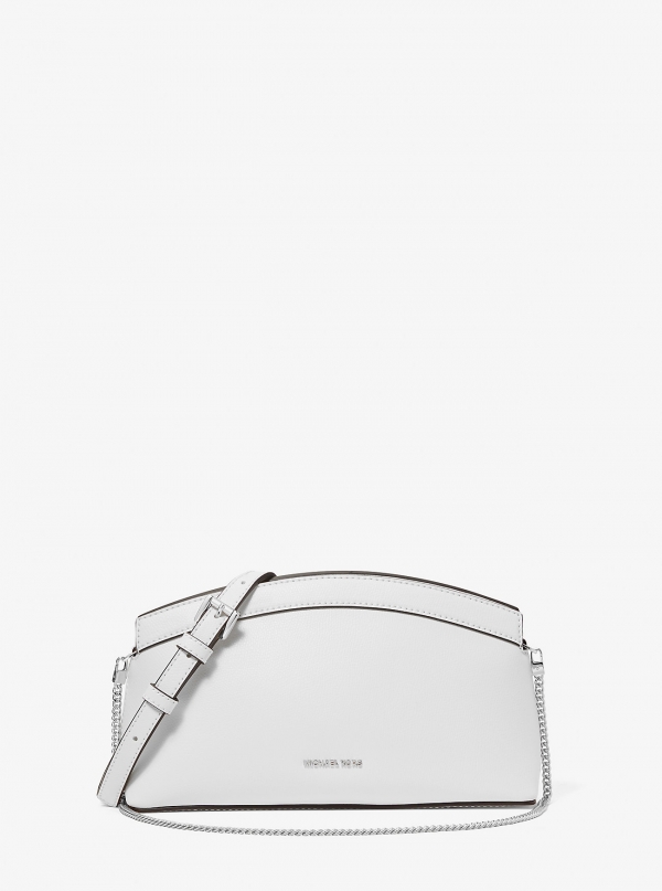 MICHAEL Michael Kors Athena Small Leather Convertible Clutch