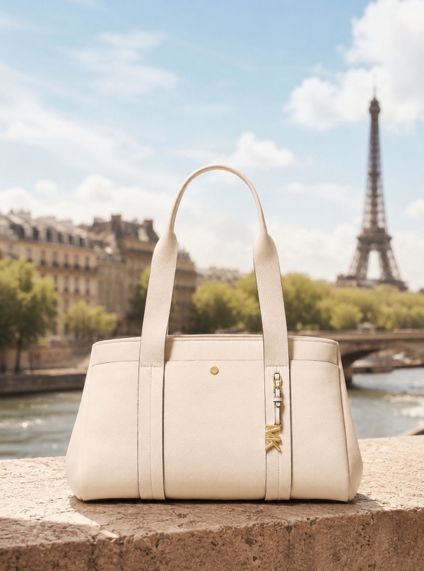 MICHAEL Michael Kors Romee Large Pebbled Leather Tote Bag
