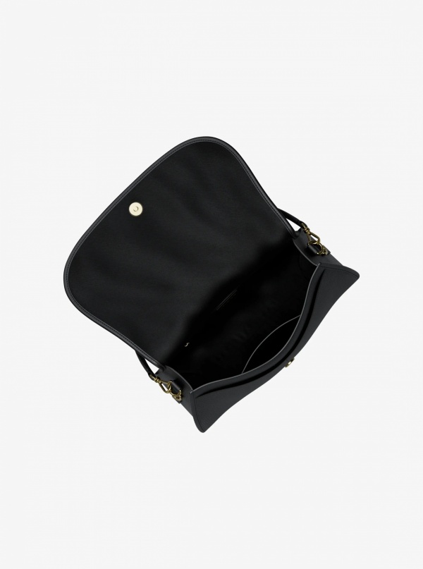 Michael Kors Holmes Medium Pebbled Leather Convertible Messenger Bag