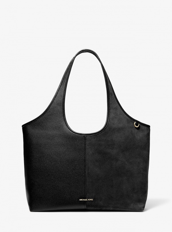 Michael Kors Henly Large Leather and Suede Tote Bag