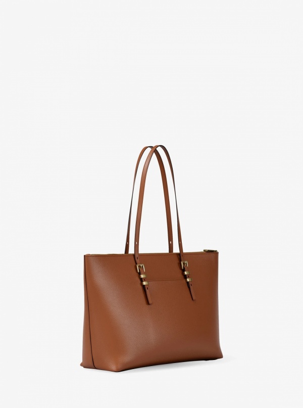 Michael Kors Quinn Large Pebbled Leather Tote Bag