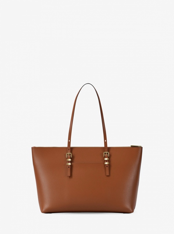 Michael Kors Quinn Large Pebbled Leather Tote Bag