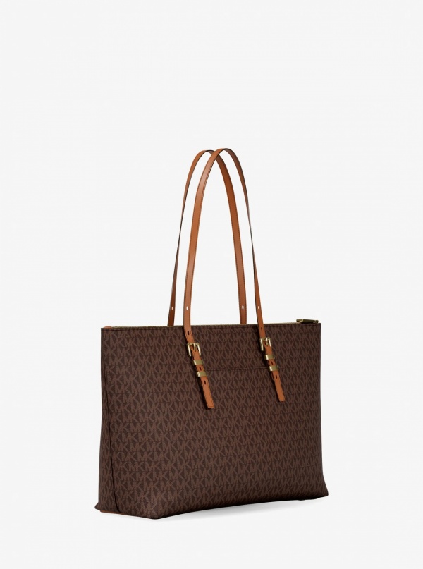 Michael Kors Quinn Large Signature Logo Tote Bag