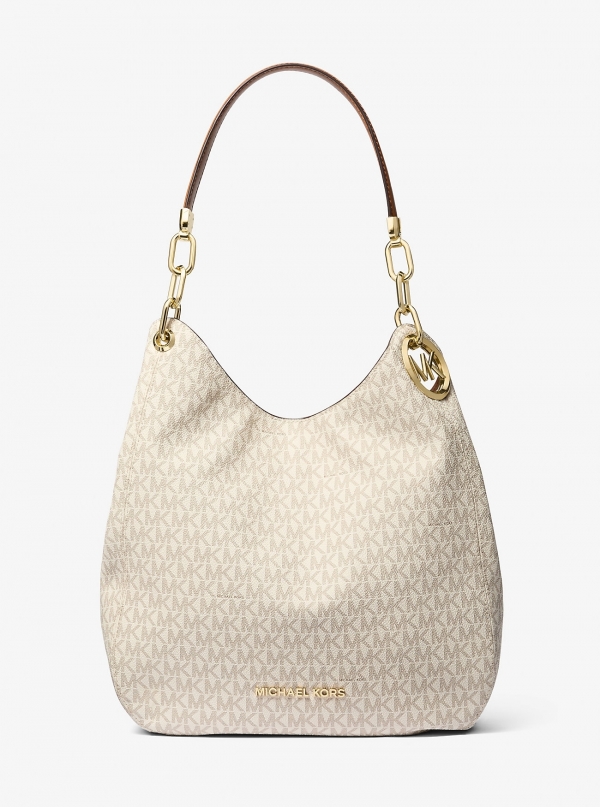 MICHAEL Michael Kors Lillie Large Signature Logo Shoulder Bag