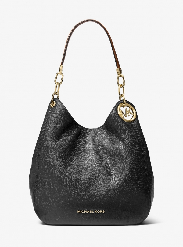 MICHAEL Michael Kors Lillie Large Pebbled Leather Shoulder Bag