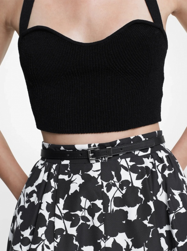 Michael Kors Collection Leather Waist Belt