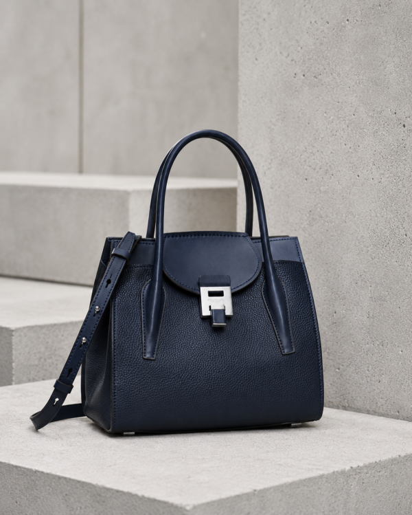 Michael Kors Collection Bancroft Medium Calf Leather Satchel