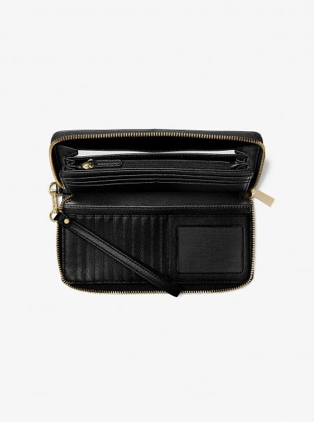MICHAEL Michael Kors Jet Set Travel Large Leather Continental Wallet