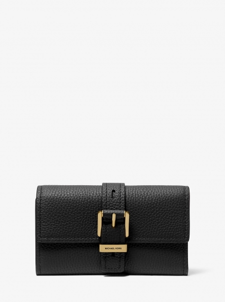 MICHAEL Michael Kors Nolita Medium Pebbled Leather Tri-Fold Wallet