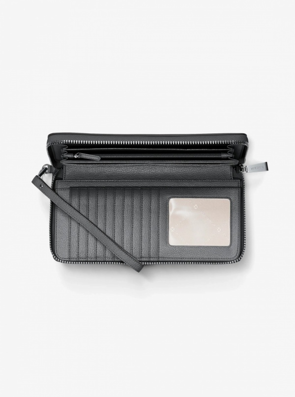 Michael Kors Jet Set Travel Large Leather Continental Wallet