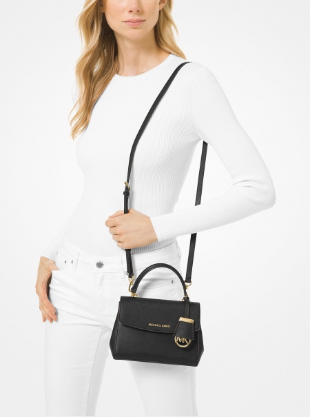 Michael Kors Ava Extra-Small Saffiano Leather Crossbody