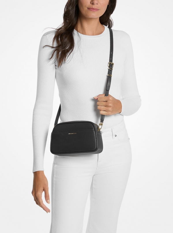 MICHAEL Michael Kors Jet Set Small Leather Camera Crossbody Bag