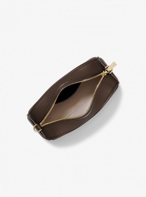 Michael Kors Jet Set Small Leather Camera Crossbody Bag