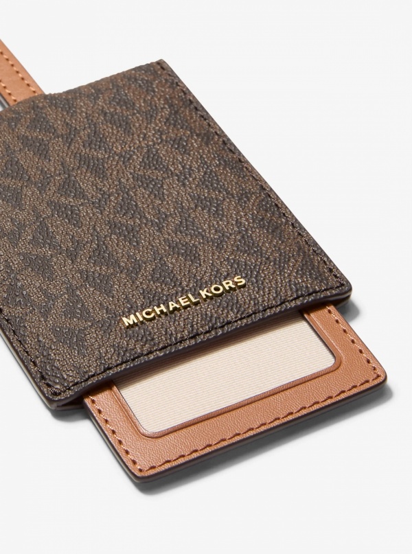 Michael Kors Jet Set Signature Logo Luggage Tag