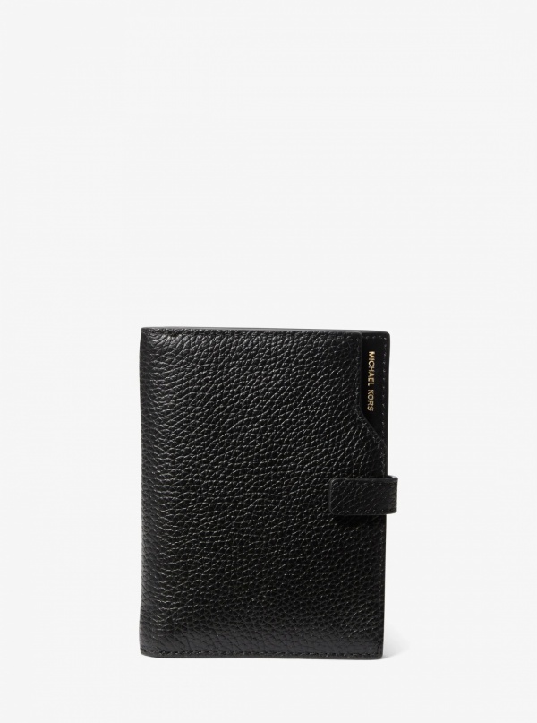 Michael Kors Jet Set Pebbled Leather Passport Wallet