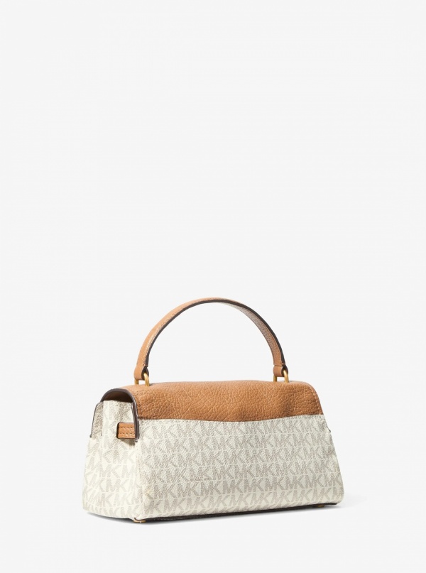 Michael Kors Hamilton Moderne Extra-Small Signature Logo Slouchy Crossbody Bag