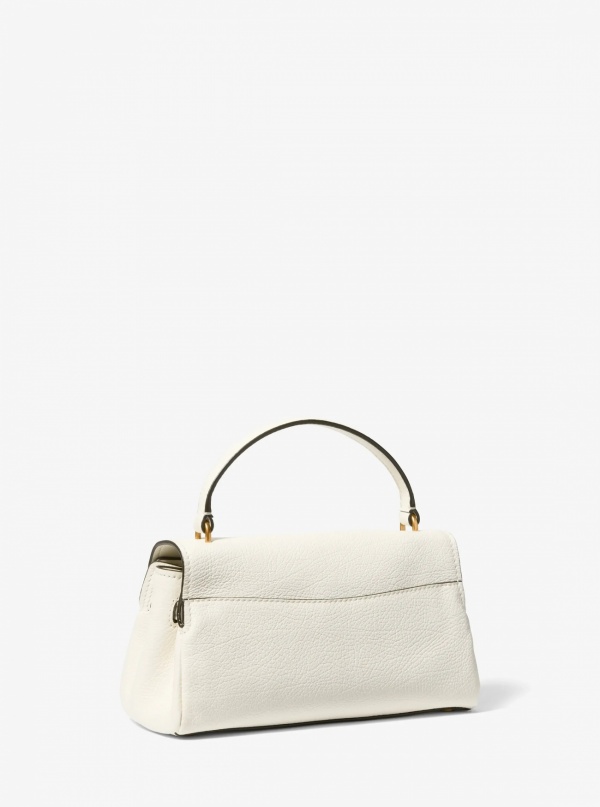 Michael Kors Hamilton Moderne Extra-Small Textured Leather Slouchy Crossbody Bag