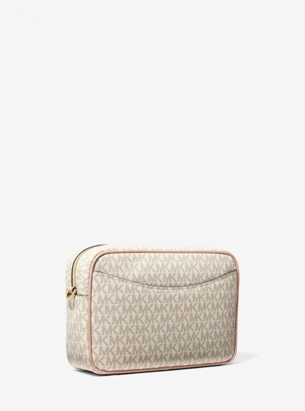 Michael Kors Bev Large Signature Logo Crossbody Bag