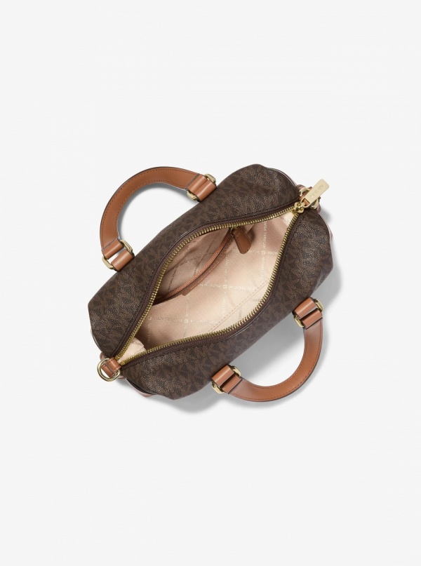 Michael Kors Teddi Extra-Small Signature Logo Slouchy Crossbody Bag