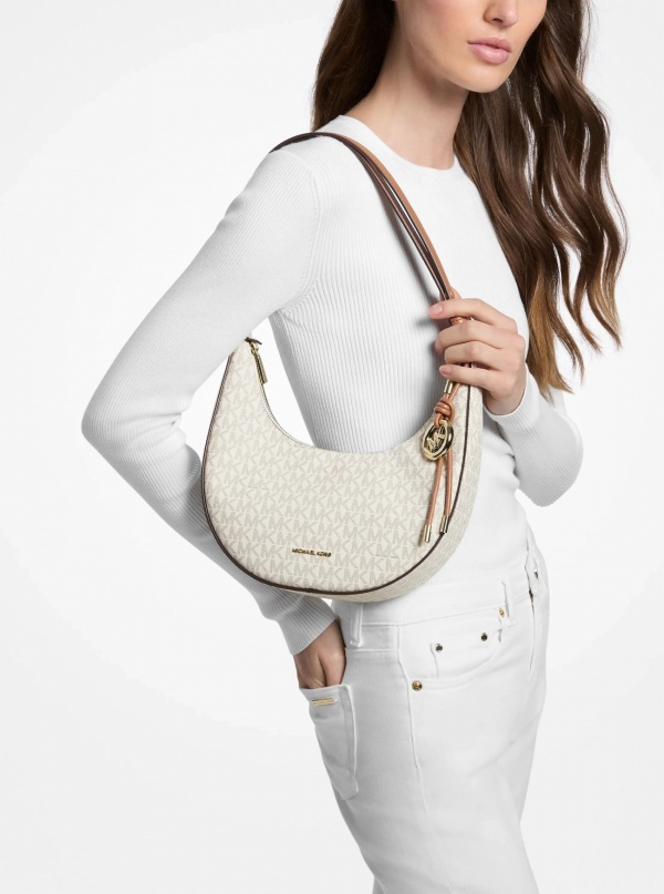 Michael Kors Nolita Small Signature Logo Convertible Pochette