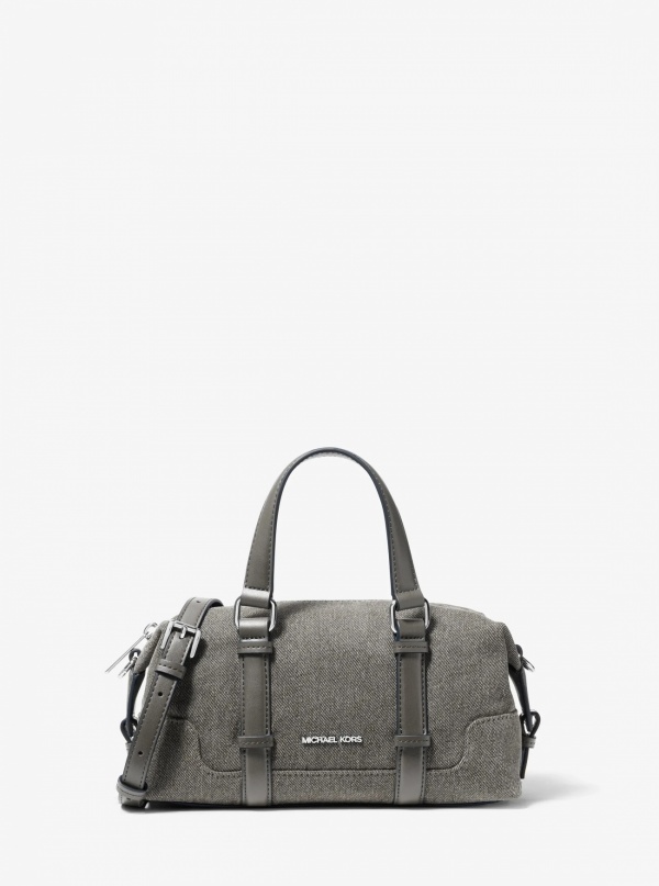 Michael Kors Teddi Extra-Small Washed Denim Crossbody Bag