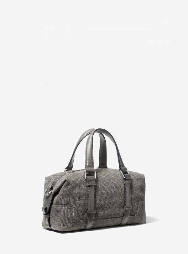 Michael Kors Teddi Extra-Small Washed Denim Crossbody Bag