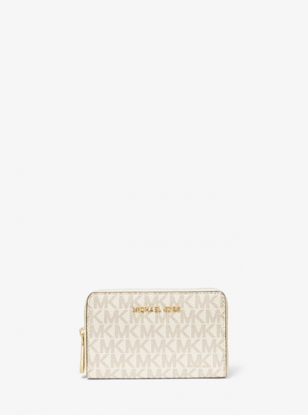 MICHAEL Michael Kors Small Logo and Leather Wallet