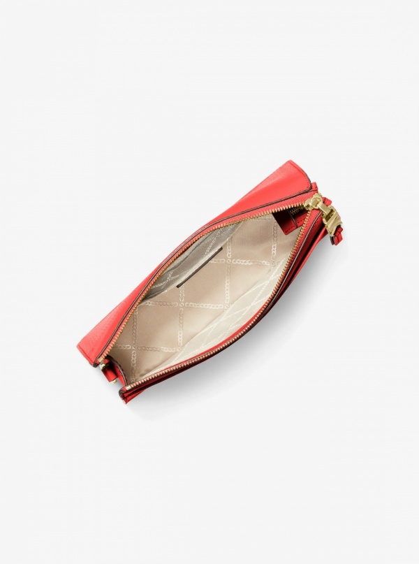 Michael Kors Empire Large Leather Convertible Crossbody Bag
