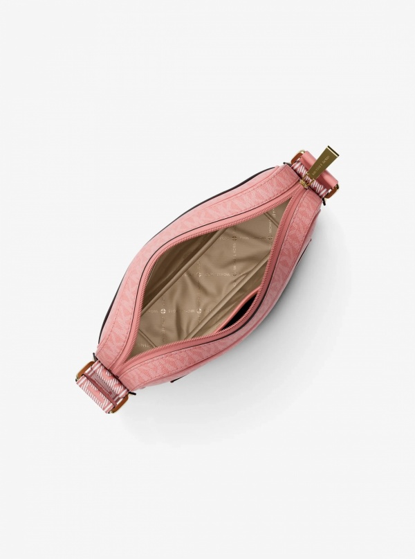 Michael Kors Maeve Large Signature Logo Crossbody Bag