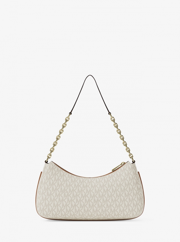 MICHAEL Michael Kors Nolita Medium Signature Logo Chain Pochette