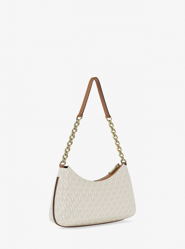 MICHAEL Michael Kors Nolita Medium Signature Logo Chain Pochette