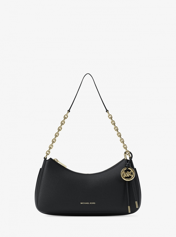 MICHAEL Michael Kors Nolita Medium Pebbled Leather Chain Pochette
