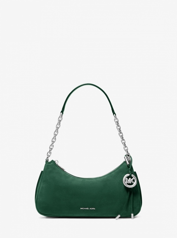 Michael Kors Nolita Medium Nubuck Chain Pochette