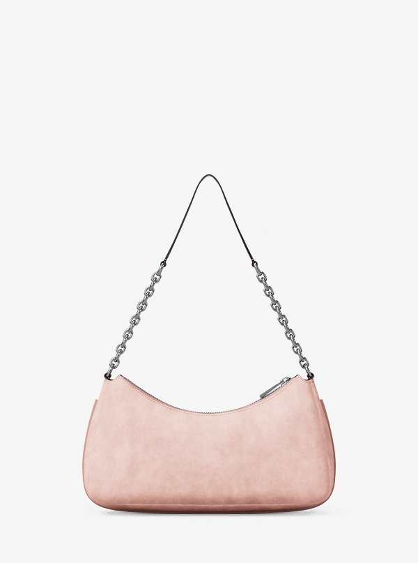 MICHAEL Michael Kors Nolita Medium Nubuck Chain Pochette