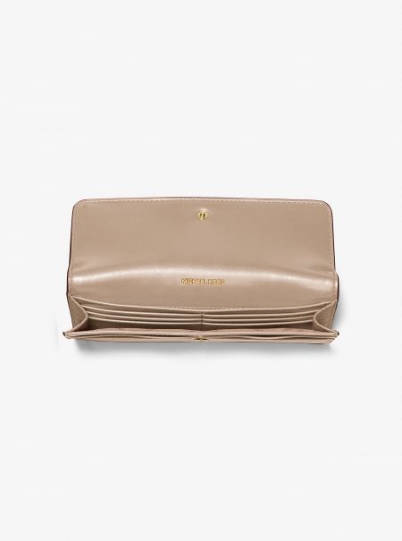 MICHAEL Michael Kors Jet Set Large Saffiano Leather Snap-Front Wallet